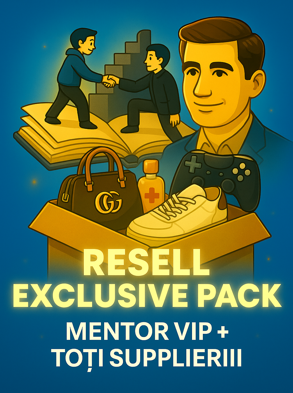 Resell Exclusive Pack + Mentor VIP + Toți Supplierii